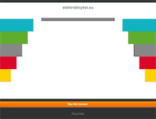 Tablet Screenshot of elektrobicykel.eu